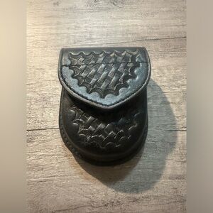 Vintage DutyMan Leather Handcuff Case for Belt